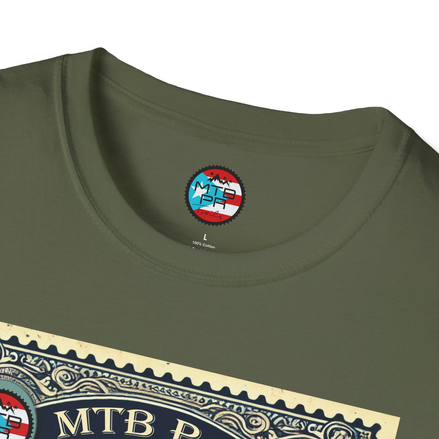 Sello MTB PR - MTB Trails - Unisex Softstyle T-Shirt