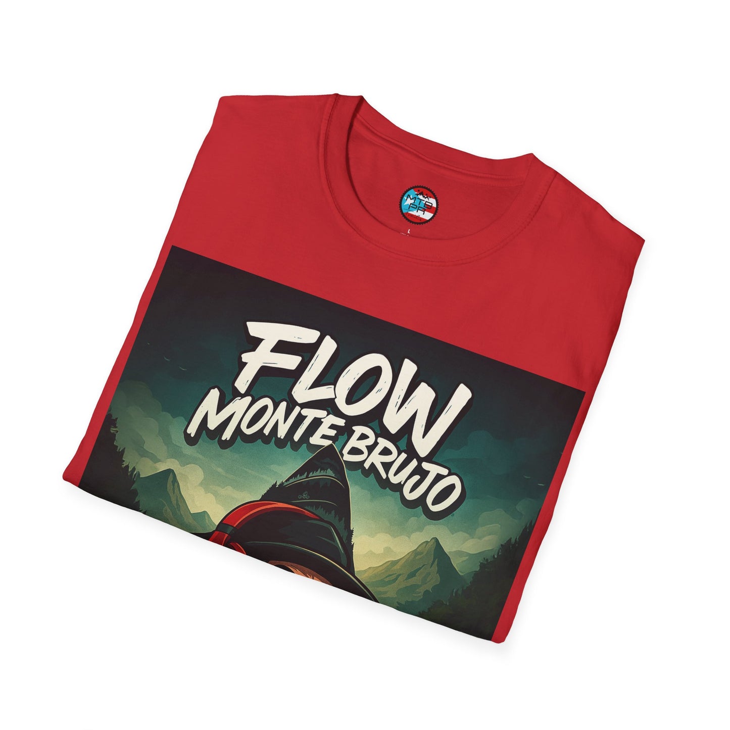 Flow Monte Brujo - MTB Trails - Unisex Softstyle T-Shirt