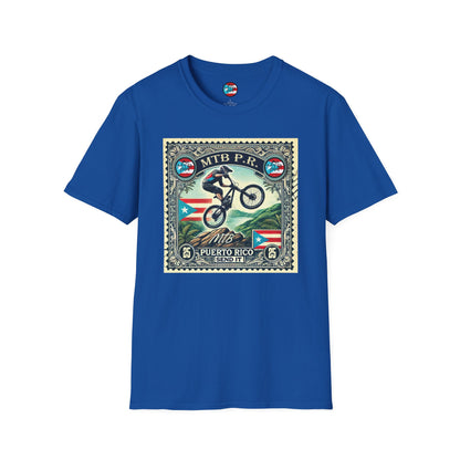 Sello MTB PR - MTB Trails - Unisex Softstyle T-Shirt