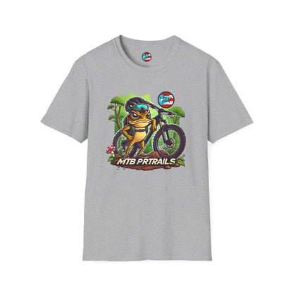 Sapo Concho en MTB - MTB PR Trails - Unisex Softstyle T-Shirt