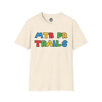 MTB PR TRAILS - LEVEL UP - Unisex Softstyle T-Shirt