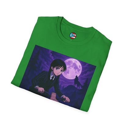 Merlina en MTB - MTB PR TRAILS - Unisex Softstyle T-Shirt