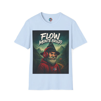 Flow Monte Brujo - MTB Trails - Unisex Softstyle T-Shirt