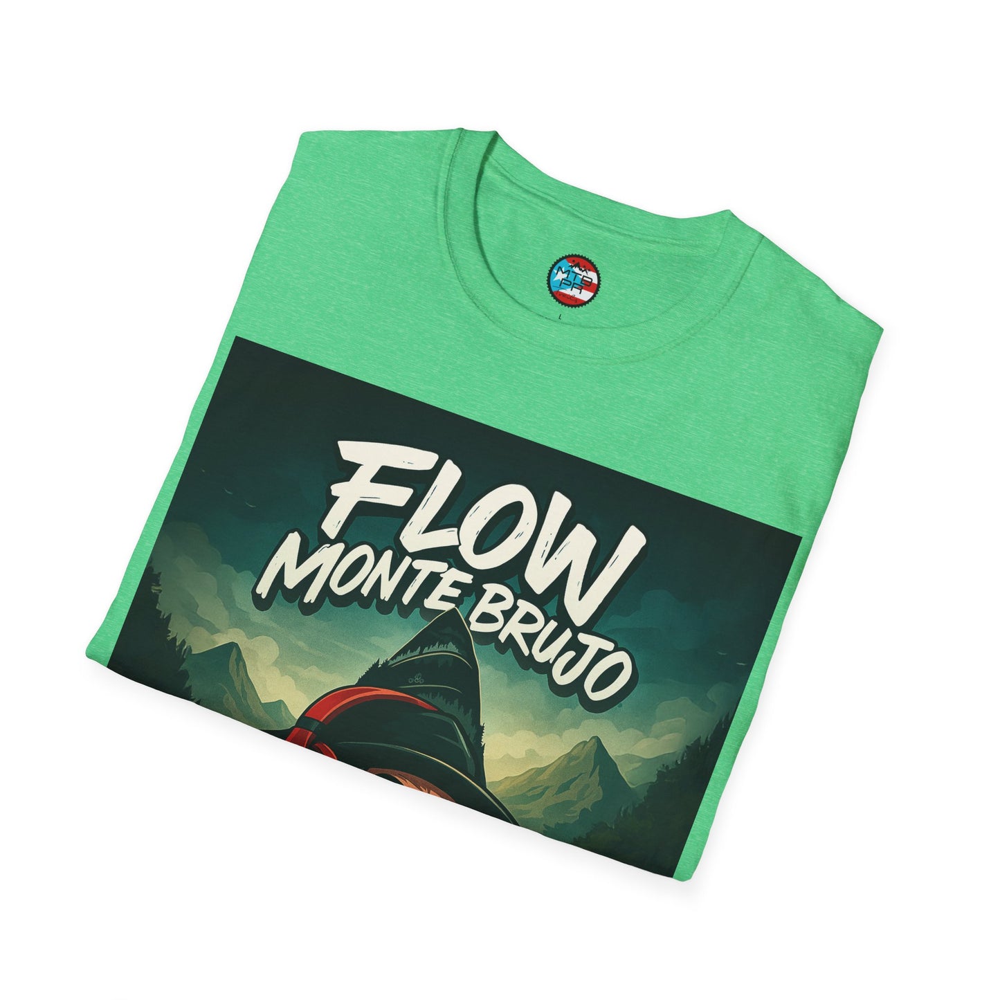 Flow Monte Brujo - MTB Trails - Unisex Softstyle T-Shirt