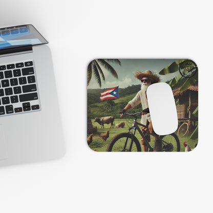 Mouse Pad (Rectangle) - MTB PR Trails - El Jibaro MTB