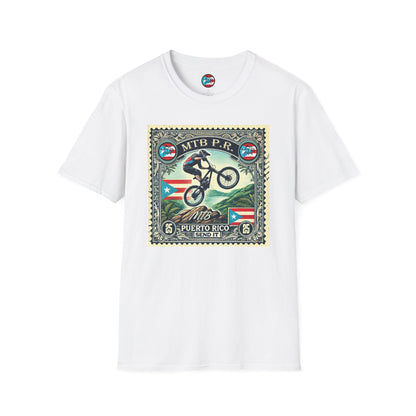 Sello MTB PR - MTB Trails - Unisex Softstyle T-Shirt