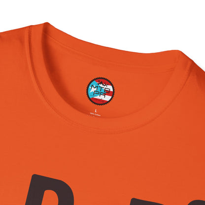 DeBI CoRReR MaS BICI - Black - MTB PR TRAILS - Unisex Softstyle T-Shirt