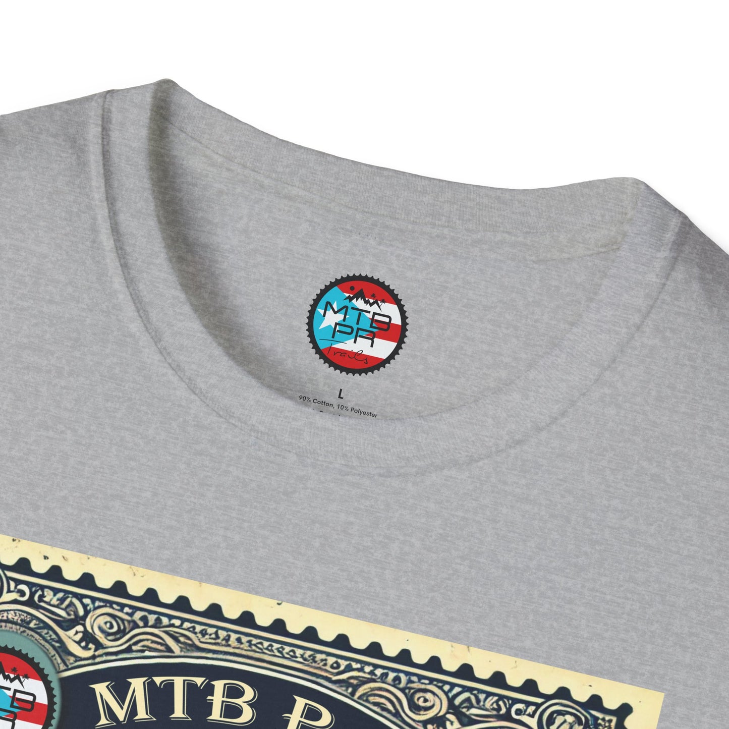 Sello MTB PR - MTB Trails - Unisex Softstyle T-Shirt