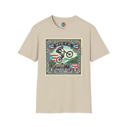 Sello MTB PR - MTB Trails - Unisex Softstyle T-Shirt