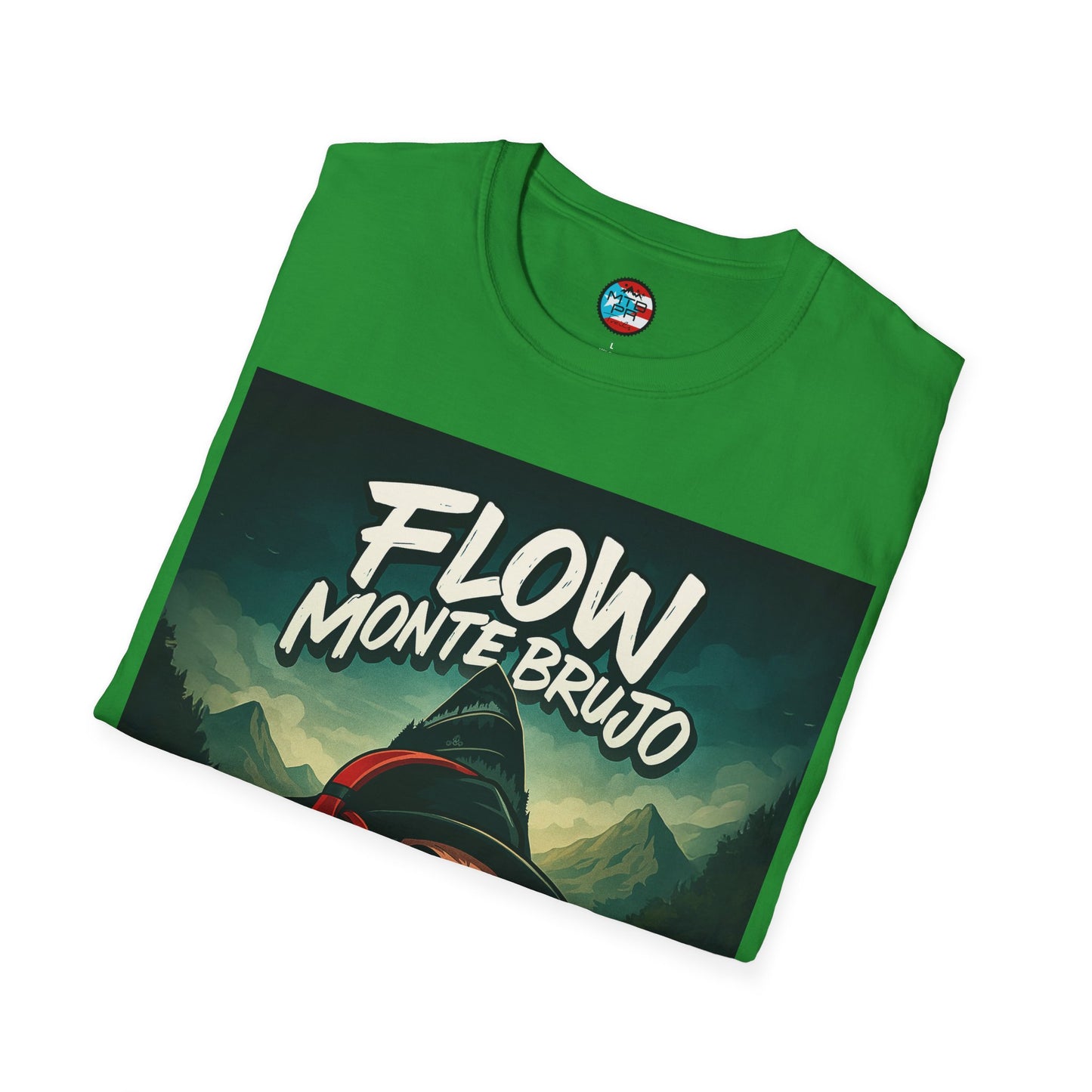 Flow Monte Brujo - MTB Trails - Unisex Softstyle T-Shirt