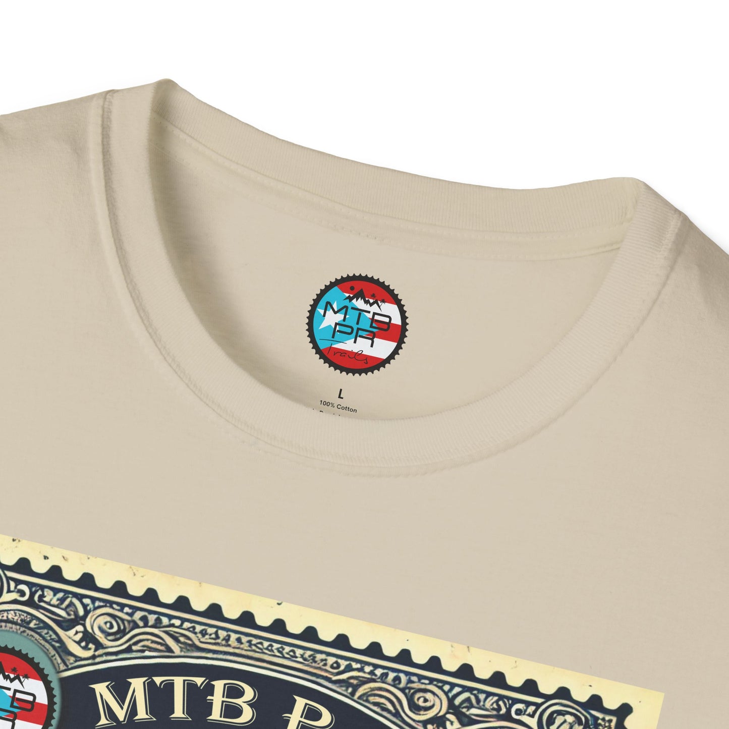 Sello MTB PR - MTB Trails - Unisex Softstyle T-Shirt