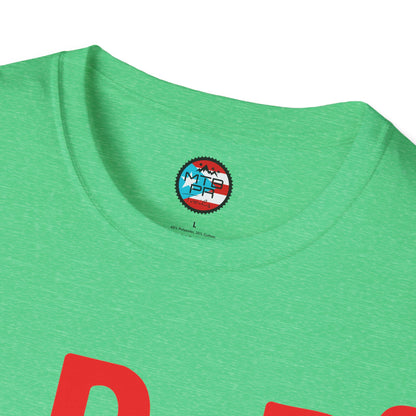 DeBI CoRReR MaS BICI - Bandera - MTB PR TRAILS - Unisex Softstyle T-Shirt