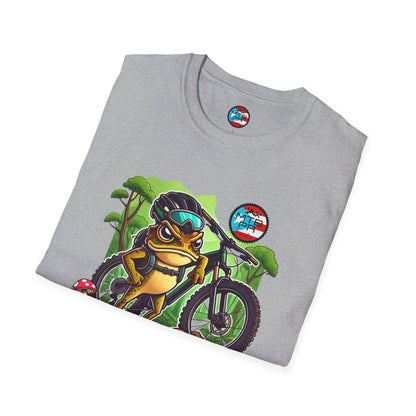Sapo Concho en MTB - MTB PR Trails - Unisex Softstyle T-Shirt