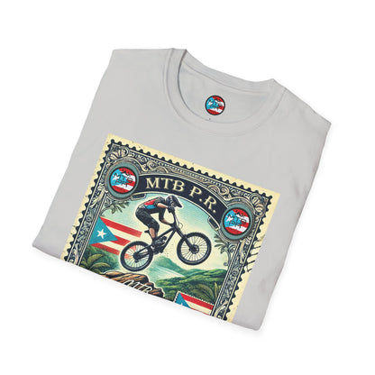 Sello MTB PR - MTB Trails - Unisex Softstyle T-Shirt