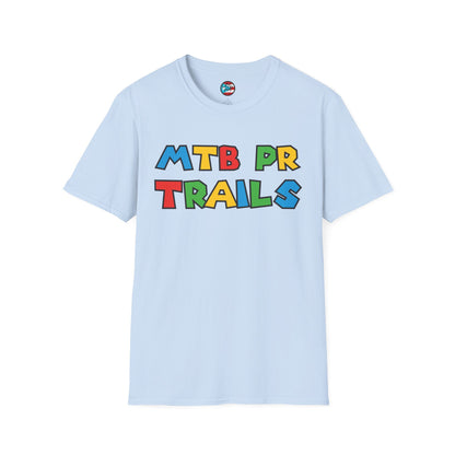 MTB PR TRAILS - LEVEL UP - Unisex Softstyle T-Shirt