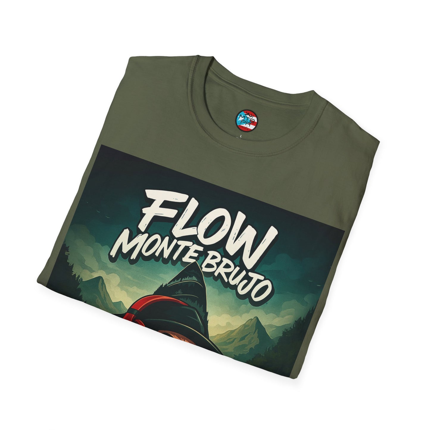 Flow Monte Brujo - MTB Trails - Unisex Softstyle T-Shirt