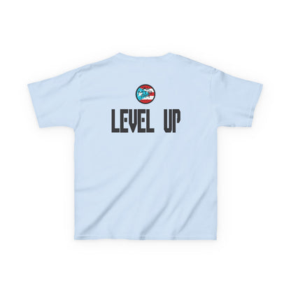 "Level UP" - Kids - Kids Heavy Cotton™ Tee