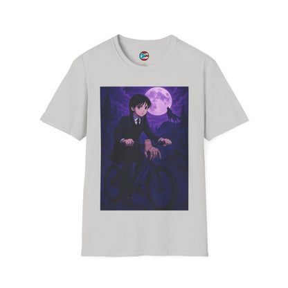 Merlina en MTB - MTB PR TRAILS - Unisex Softstyle T-Shirt