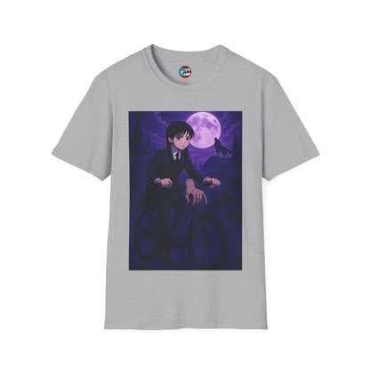 Merlina en MTB - MTB PR TRAILS - Unisex Softstyle T-Shirt