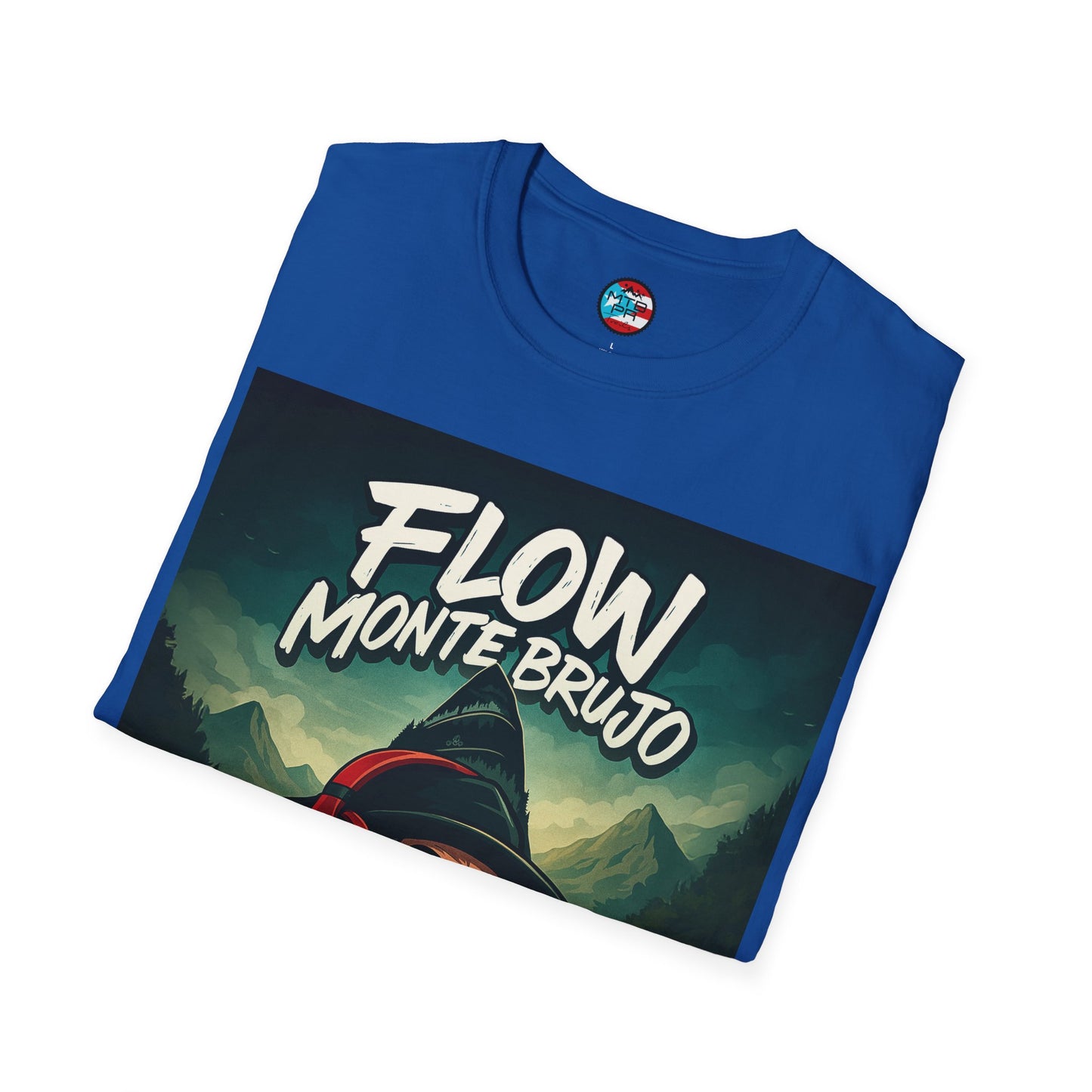 Flow Monte Brujo - MTB Trails - Unisex Softstyle T-Shirt