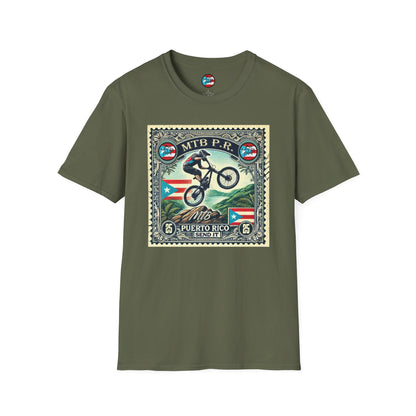 Sello MTB PR - MTB Trails - Unisex Softstyle T-Shirt