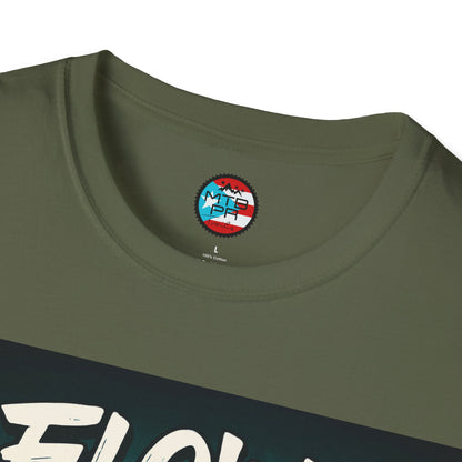 Flow Monte Brujo - MTB Trails - Unisex Softstyle T-Shirt