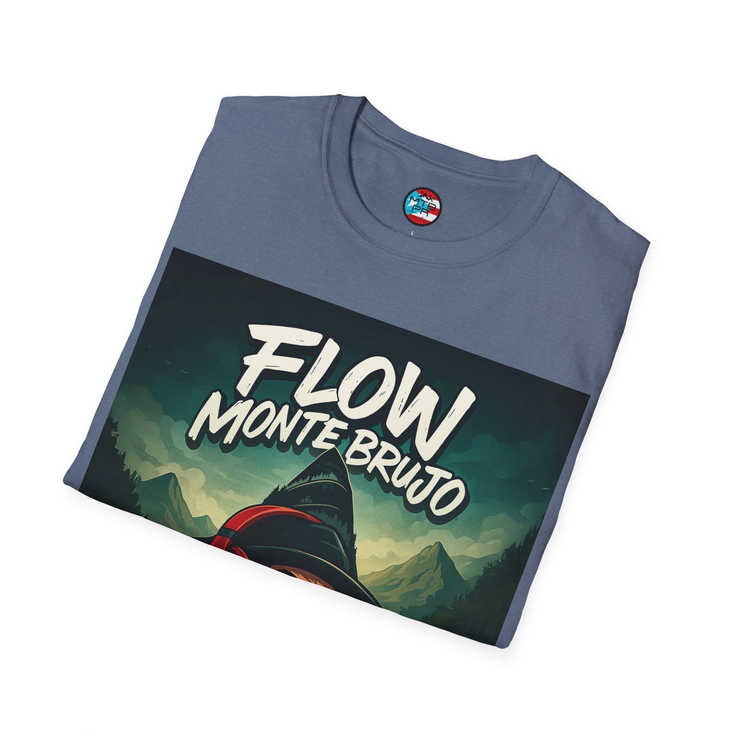 Flow Monte Brujo - MTB Trails - Unisex Softstyle T-Shirt