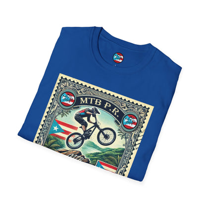 Sello MTB PR - MTB Trails - Unisex Softstyle T-Shirt