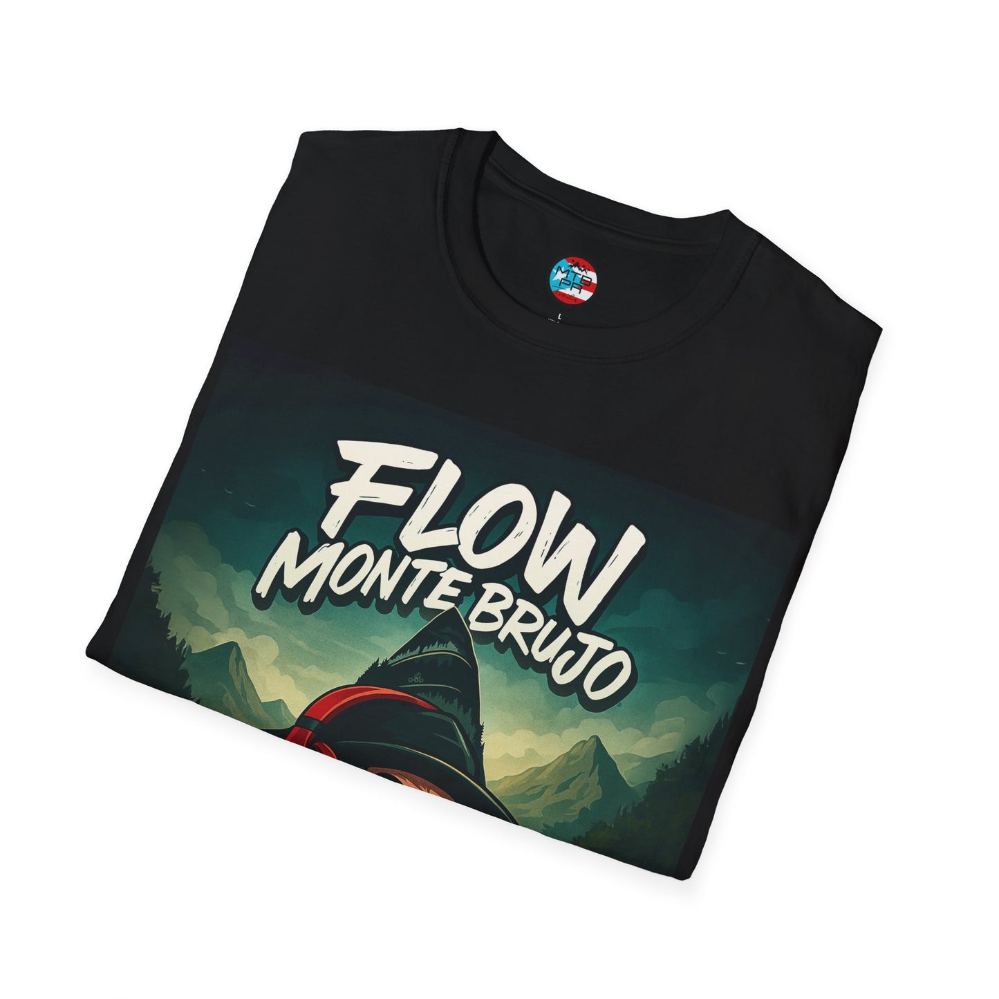 Flow Monte Brujo - MTB Trails - Unisex Softstyle T-Shirt