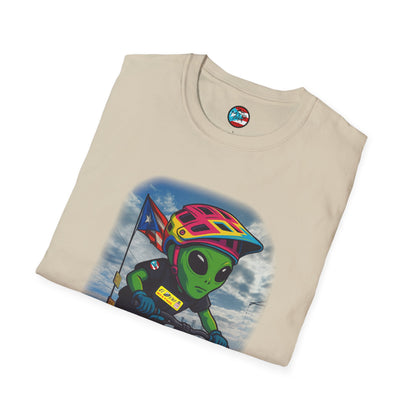 "Ride The Everest" - El Ovni MTB - MTB PR TRAILS - Unisex Softstyle T-Shirt