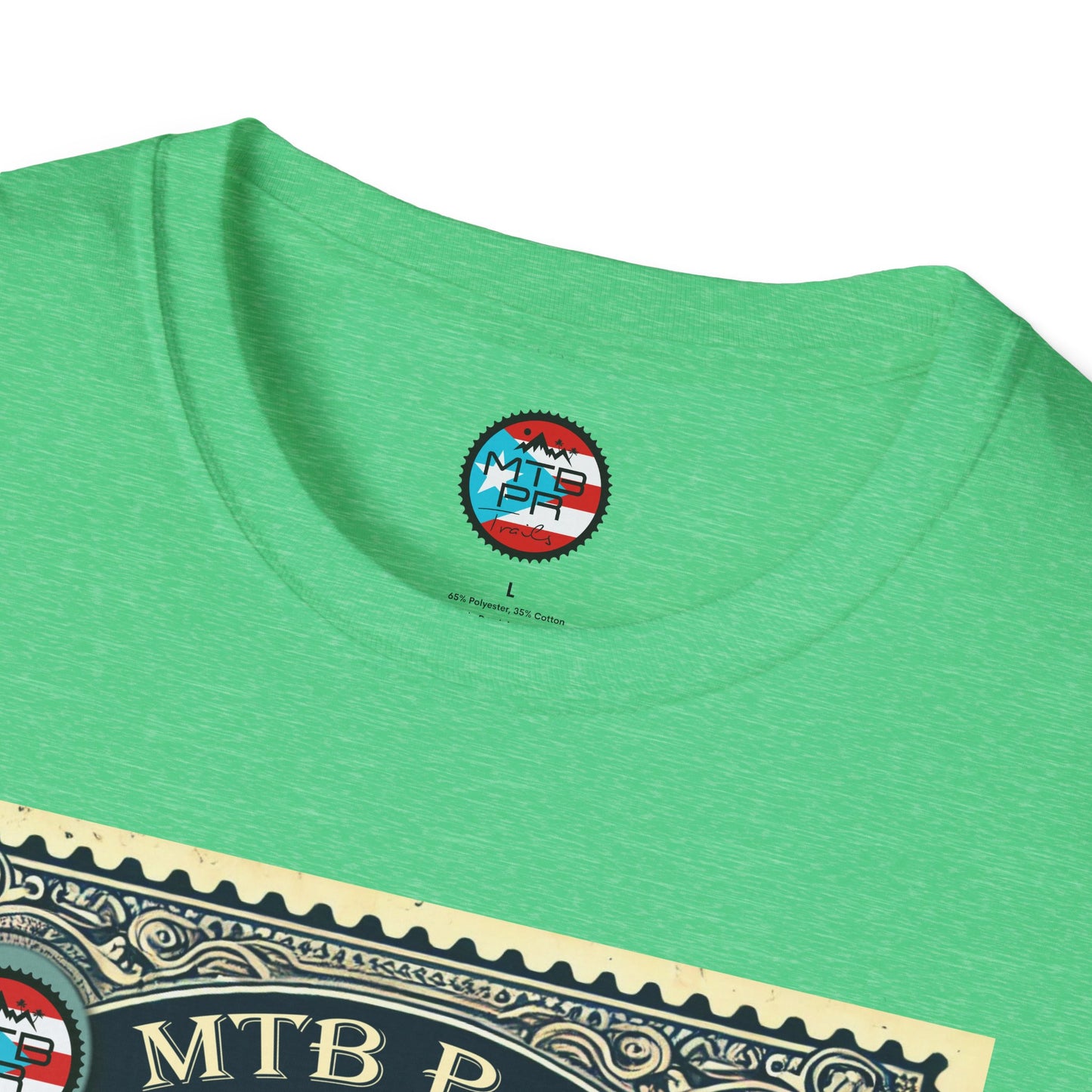 Sello MTB PR - MTB Trails - Unisex Softstyle T-Shirt