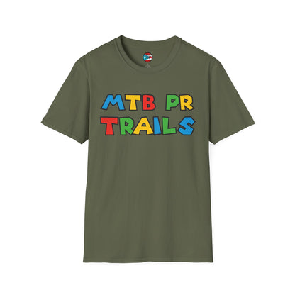 MTB PR TRAILS - LEVEL UP - Unisex Softstyle T-Shirt