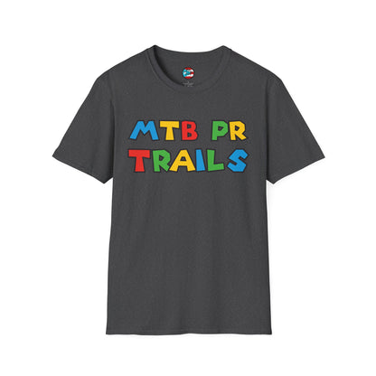 MTB PR TRAILS - LEVEL UP - Unisex Softstyle T-Shirt