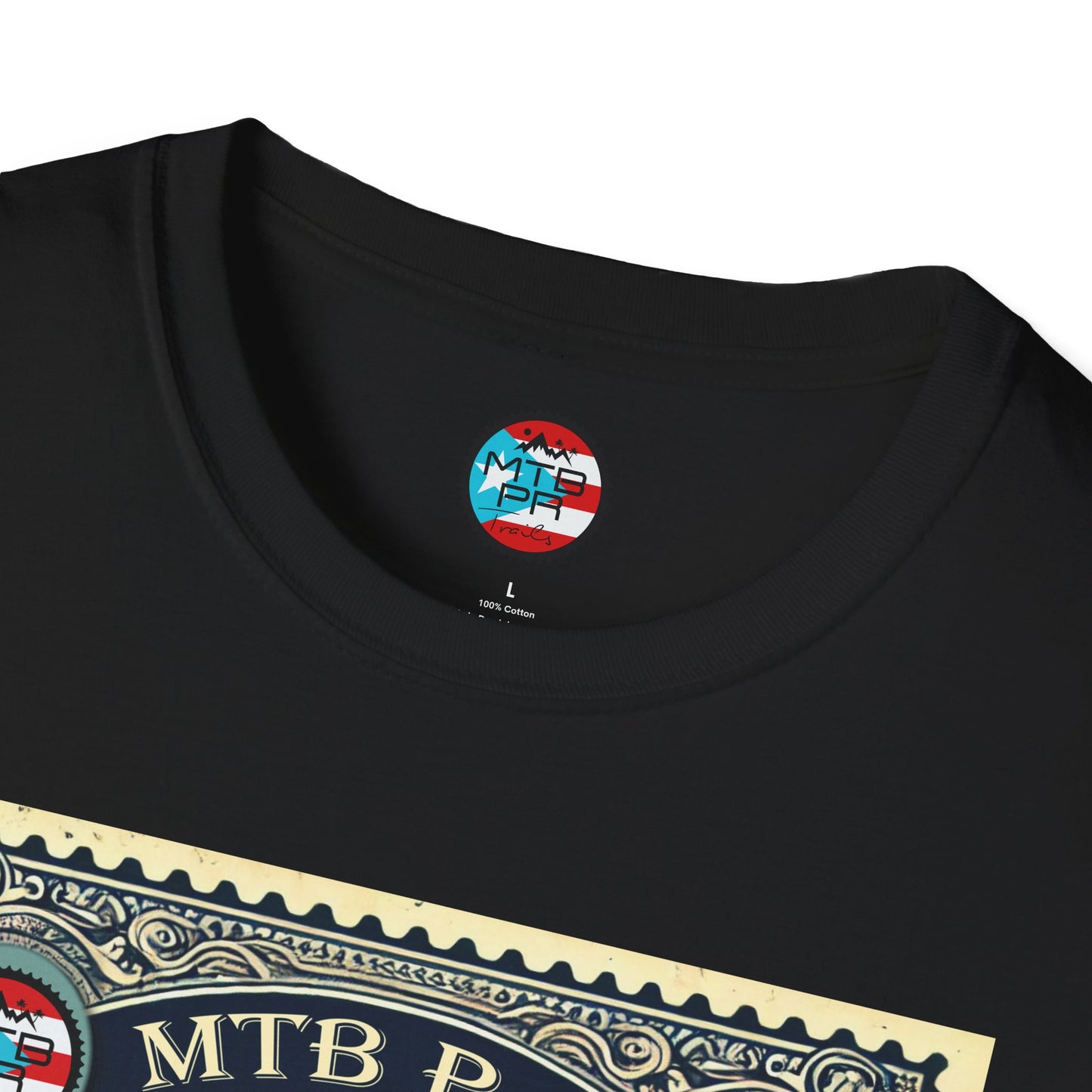 Sello MTB PR - MTB Trails - Unisex Softstyle T-Shirt