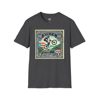 Sello MTB PR - MTB Trails - Unisex Softstyle T-Shirt