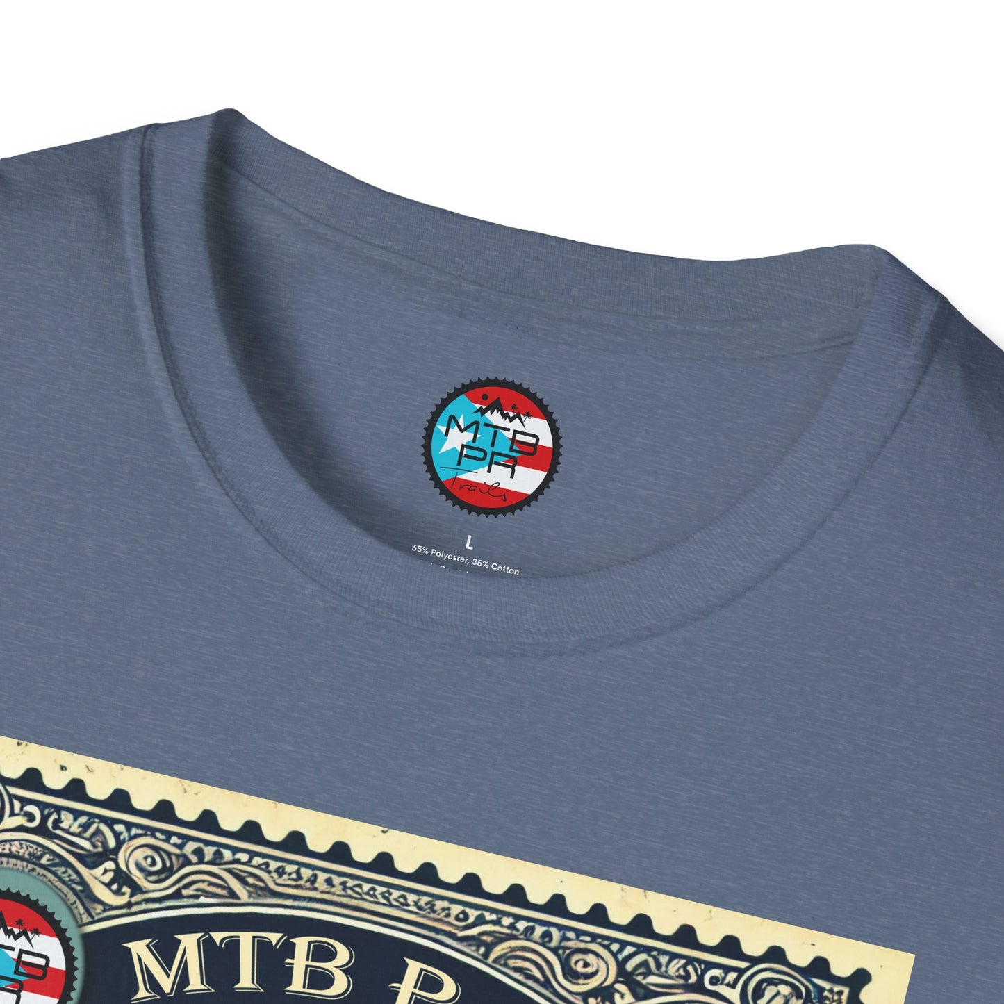Sello MTB PR - MTB Trails - Unisex Softstyle T-Shirt
