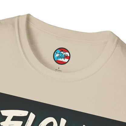 Flow Monte Brujo - MTB Trails - Unisex Softstyle T-Shirt