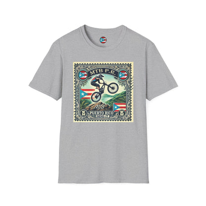 Sello MTB PR - MTB Trails - Unisex Softstyle T-Shirt