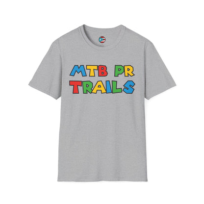 MTB PR TRAILS - LEVEL UP - Unisex Softstyle T-Shirt