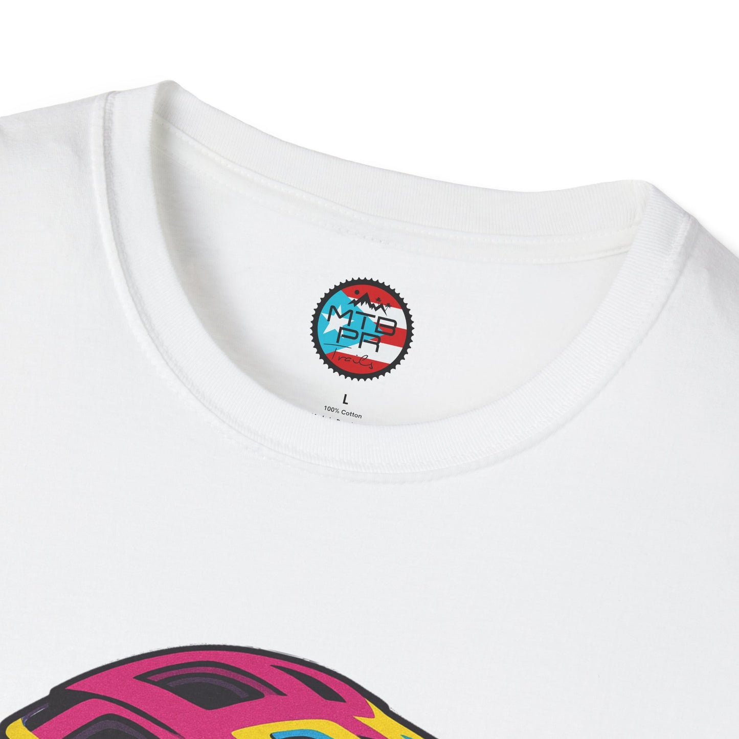 El Ovni Rockero - El Ovni MTB - MTB PR TRAILS - Unisex Softstyle T-Shirt