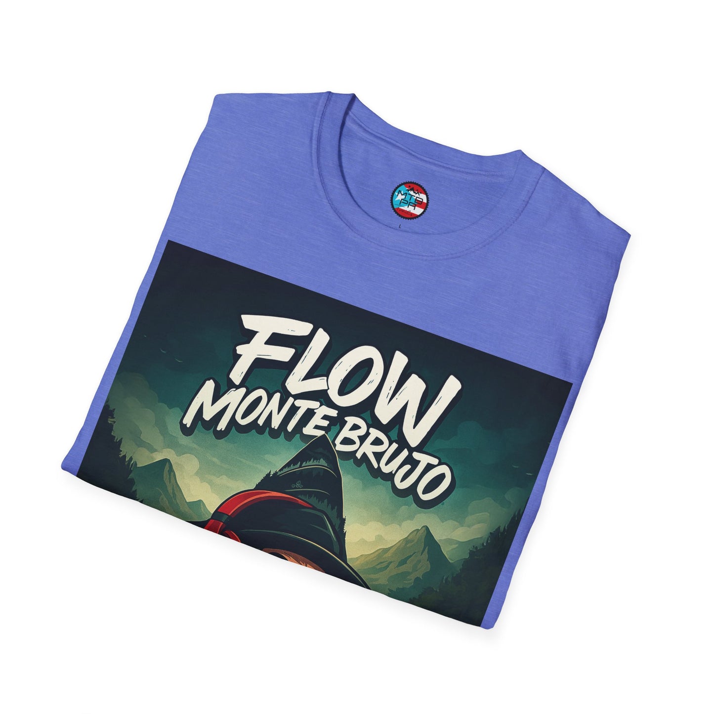 Flow Monte Brujo - MTB Trails - Unisex Softstyle T-Shirt