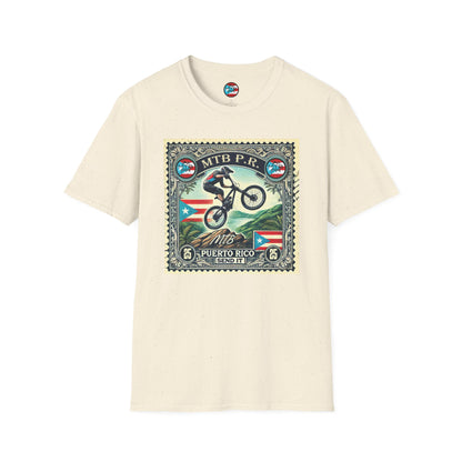 Sello MTB PR - MTB Trails - Unisex Softstyle T-Shirt