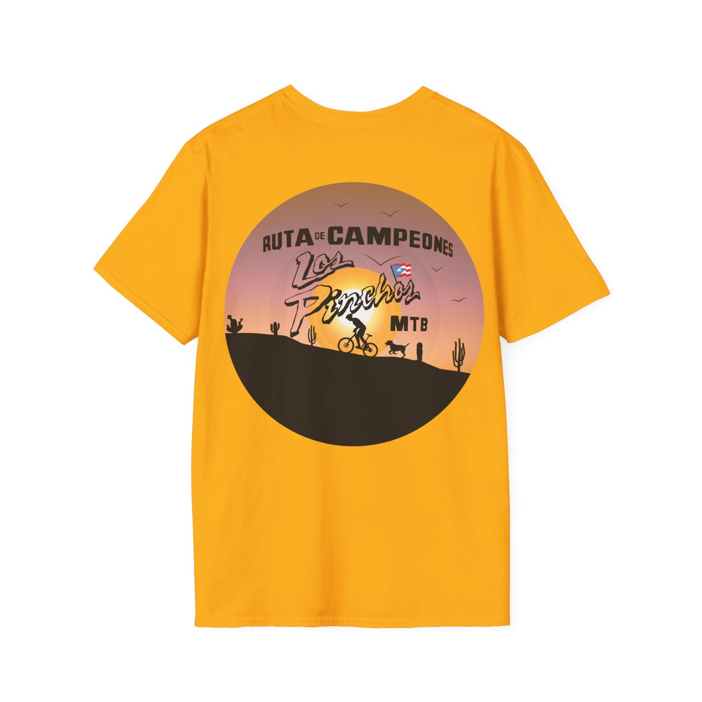 Los Pinchos MTB - Unisex Softstyle T-Shirt