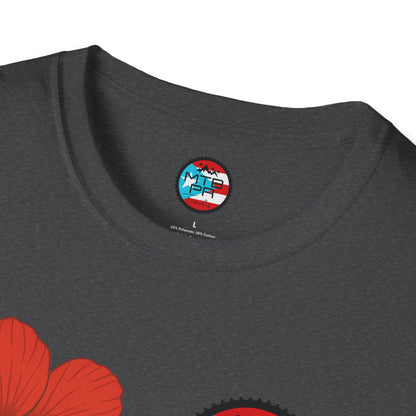 Amapola Location PR - MTB PR TRAILS - Unisex Softstyle T-Shirt