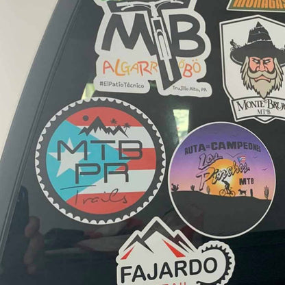 Monte Brujo MTB - MTB PR Trails - Stickers