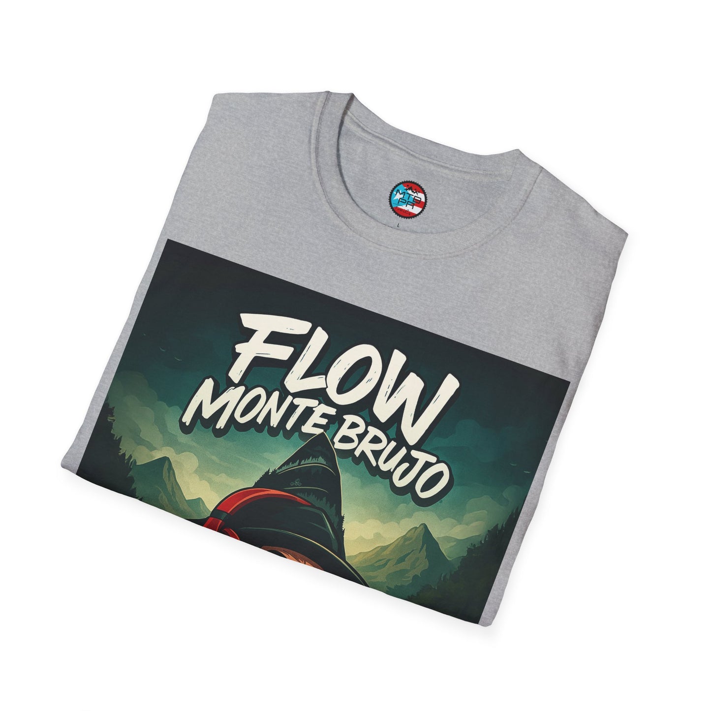 Flow Monte Brujo - MTB Trails - Unisex Softstyle T-Shirt