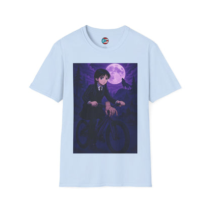 Merlina en MTB - MTB PR TRAILS - Unisex Softstyle T-Shirt