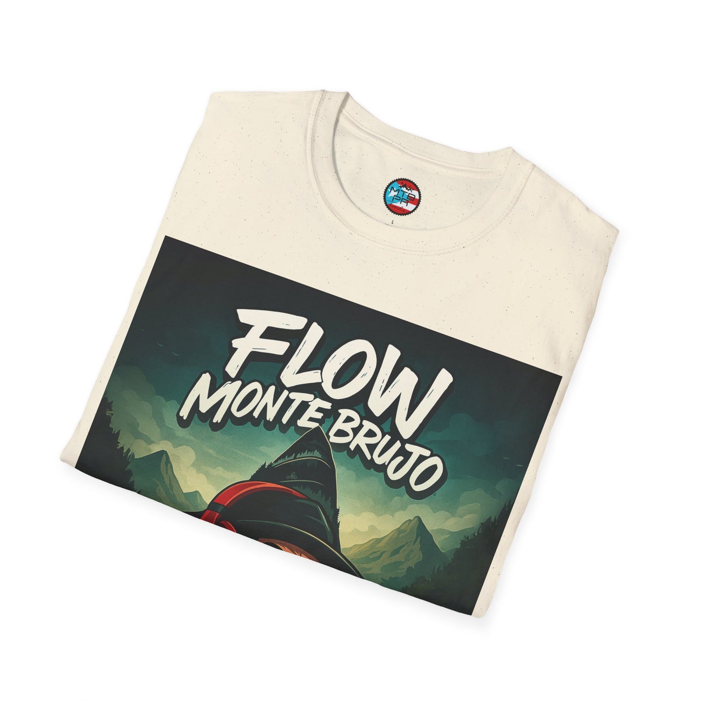Flow Monte Brujo - MTB Trails - Unisex Softstyle T-Shirt