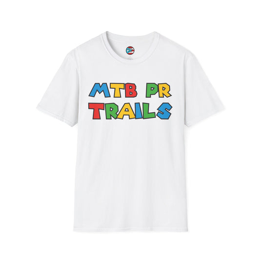 MTB PR TRAILS - LEVEL UP - Unisex Softstyle T-Shirt
