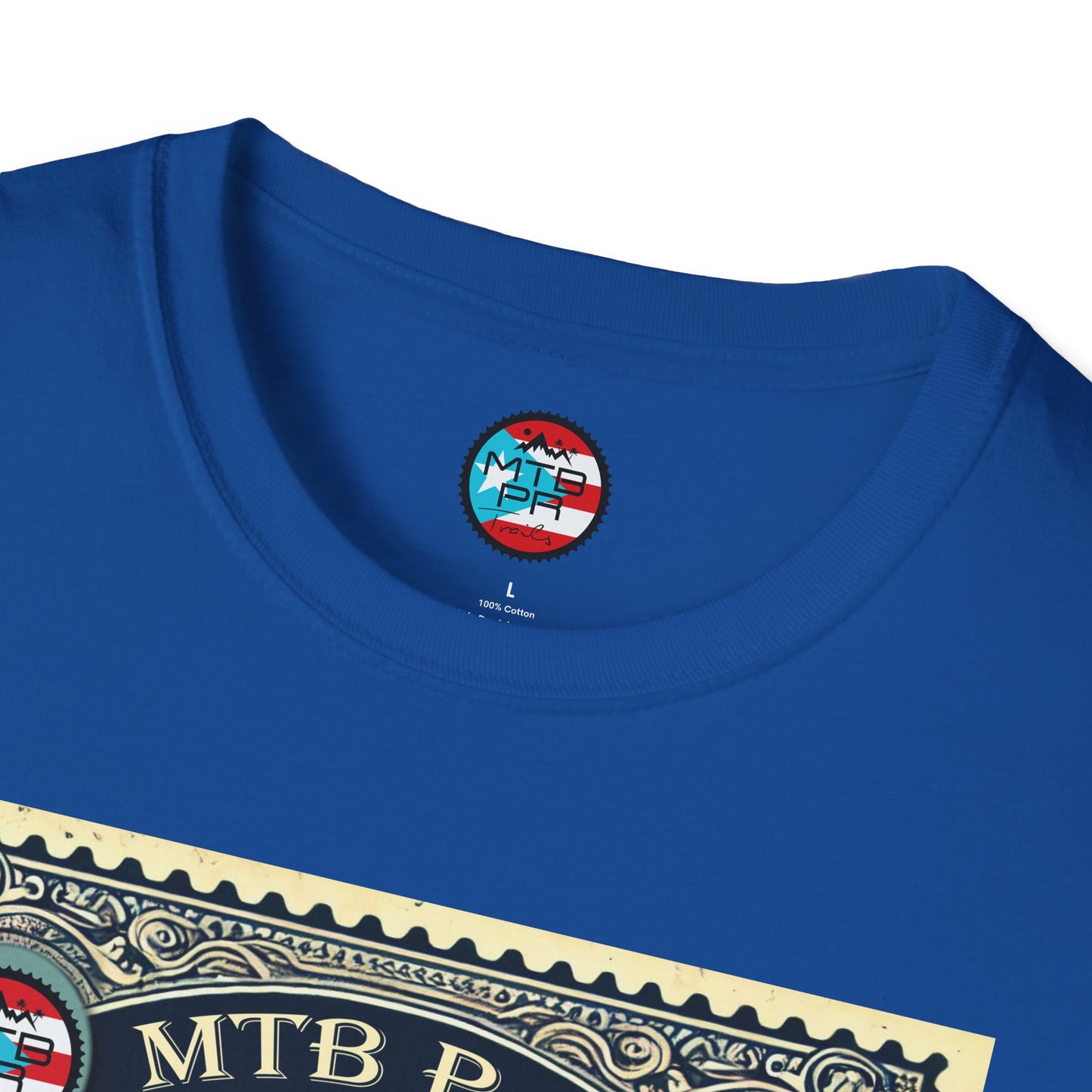Sello MTB PR - MTB Trails - Unisex Softstyle T-Shirt